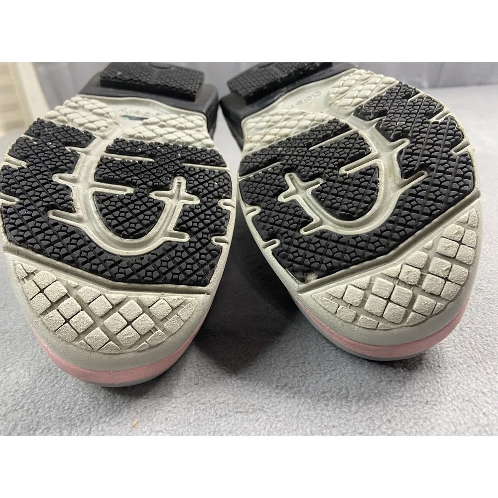 Gravity Defyer Gdefy Shoes Womens‎ 7.5 Gray Pink Ion Walking Sneakers Comfort